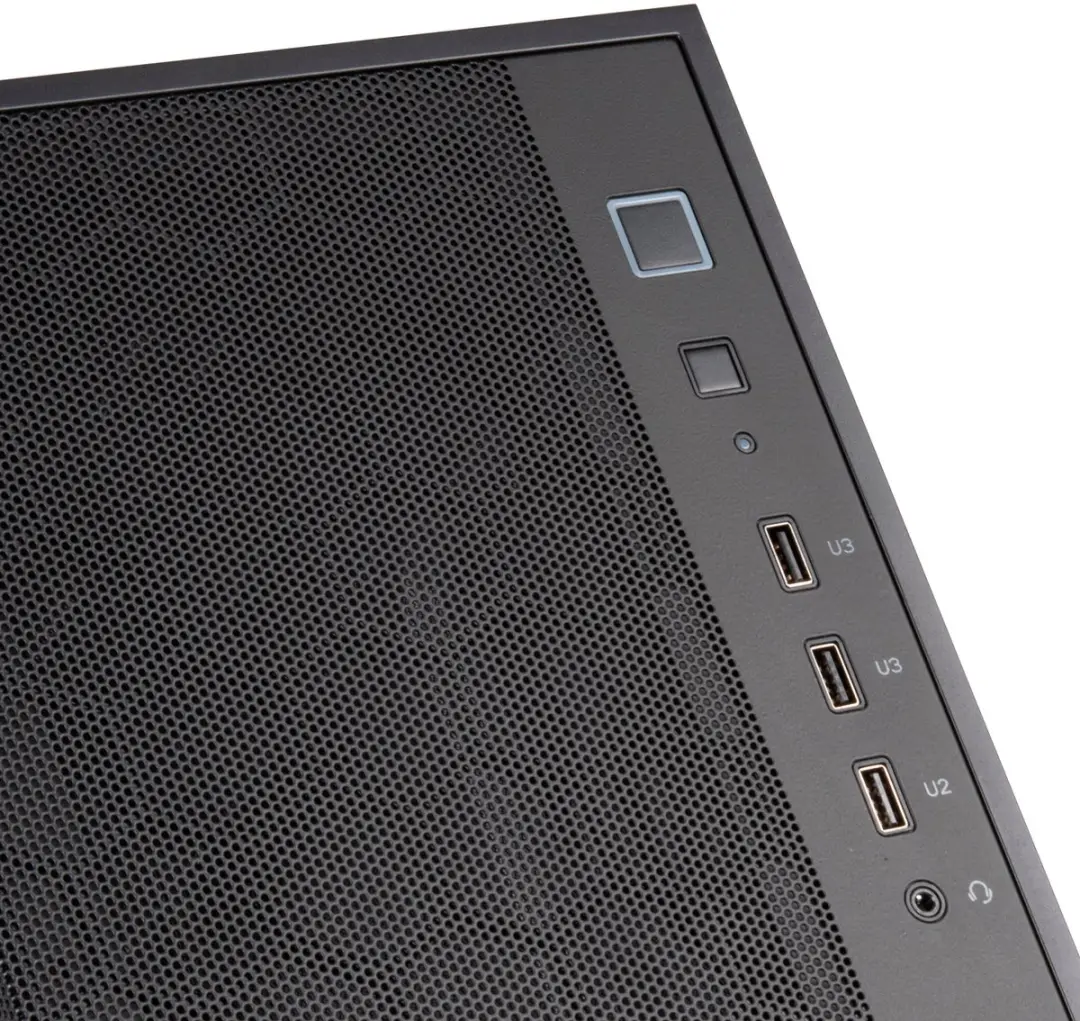 SilverStone FARA V2 Gehuid Geval - Zwart