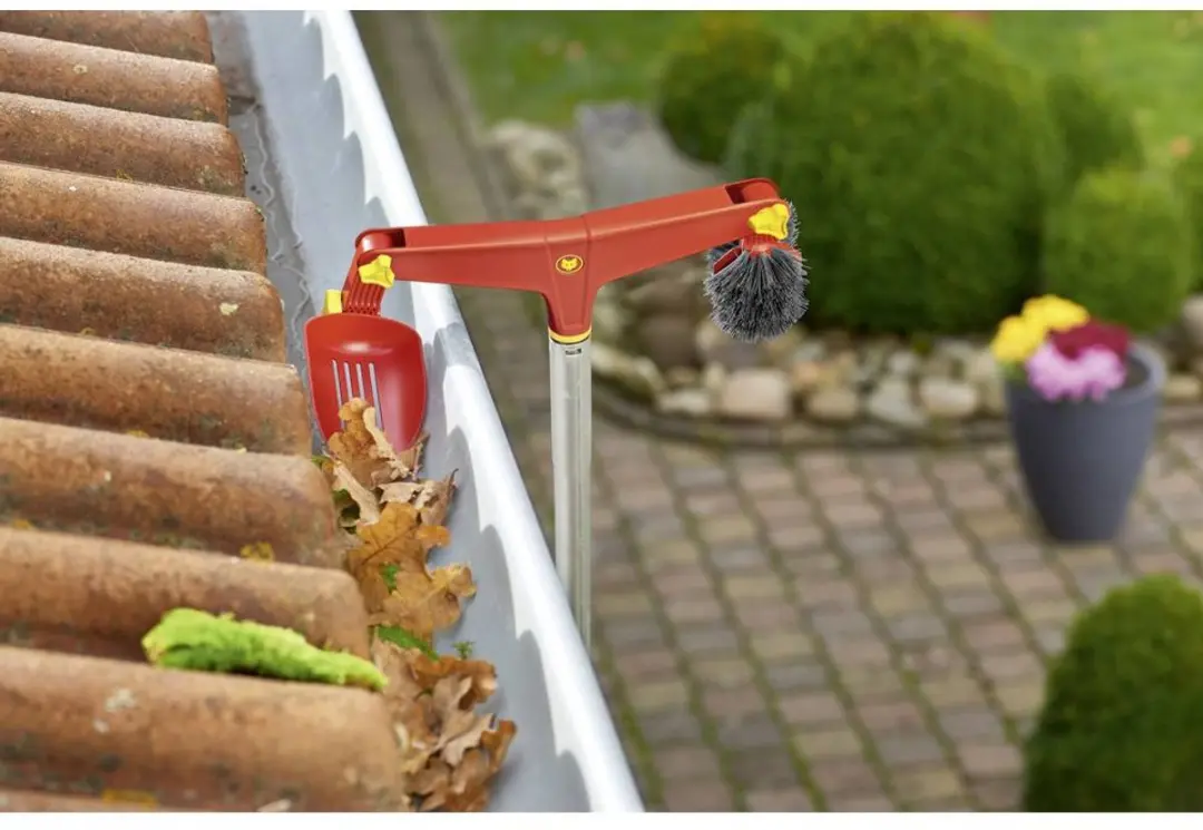 WOLF-Garten GC-M Dakgootreiniger - Rood/Geel