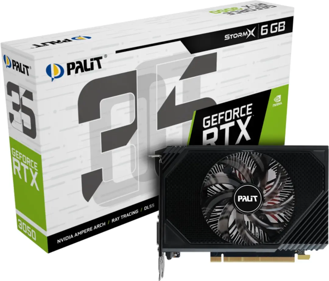 Palit StormX GeForce RTX 3050 NE63050018JE-1072F Videokaart