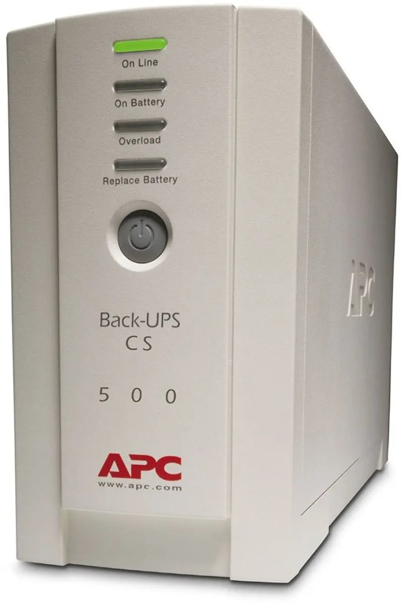 APC BK500EI UPS - 300W - 4 Stopcontacten - Wit