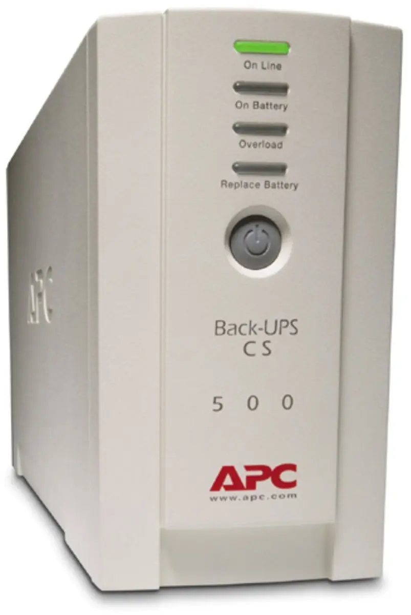 APC BK500EI UPS - 300W - 4 Stopcontacten - Wit
