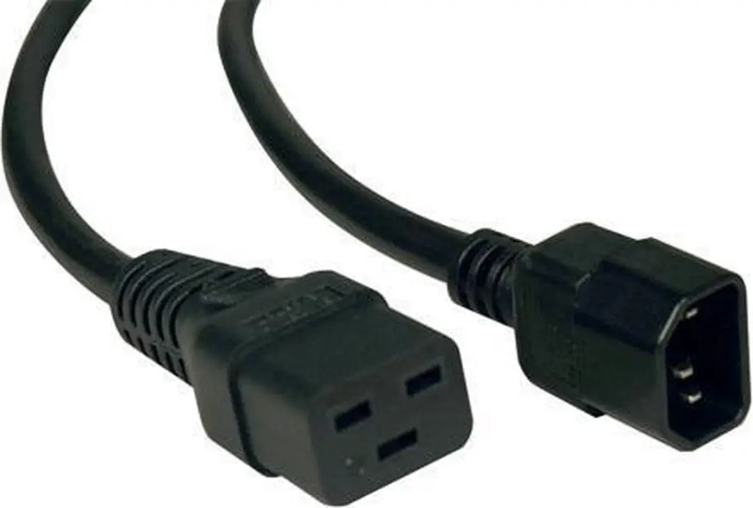 Tripp Lite P047-004 Elektriciteitssnoer 1,22m C19-C14 - Zwart