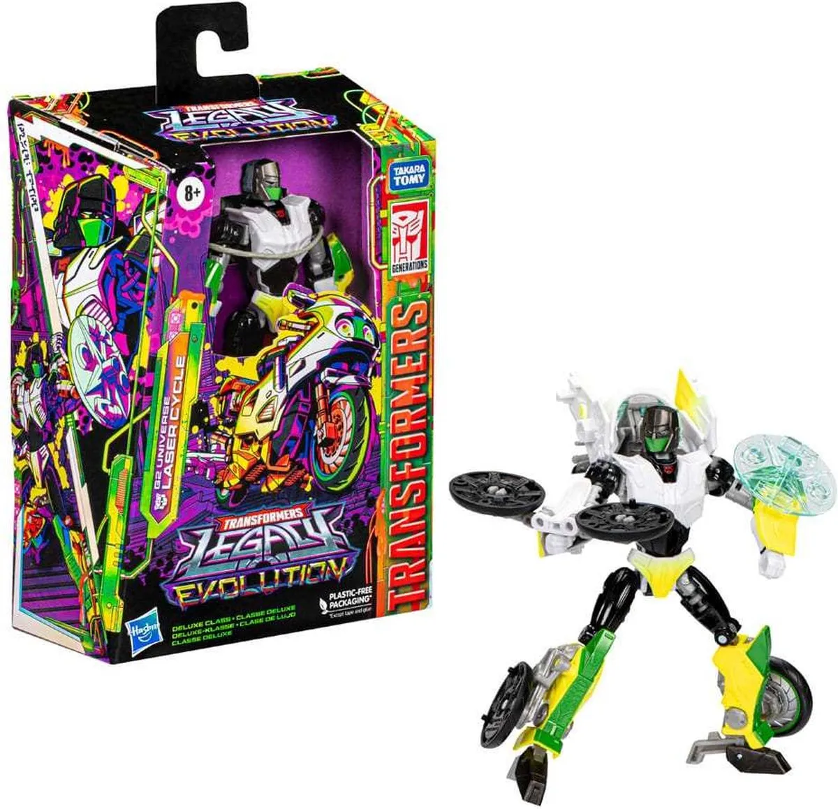Hasbro Transformers Generations Legacy Evolution Laser Cycle - Multicolor - afbeelding 4 van 5