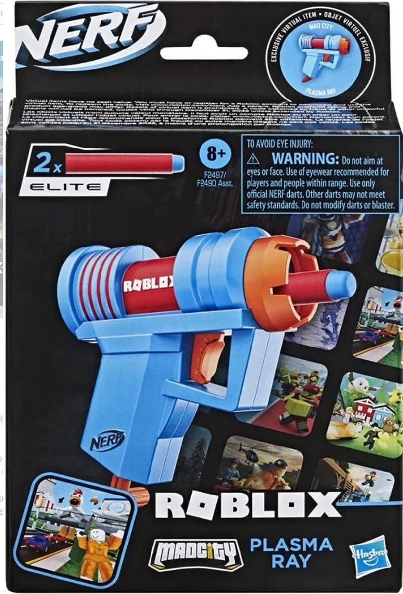 Nerf Roblox Microshots Blaster - Multicolor