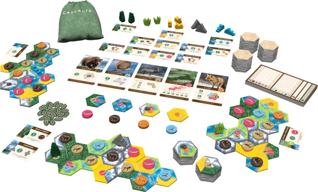 Cascadia Landmarks Uitbreiding WGG2349 - 6 Spelers