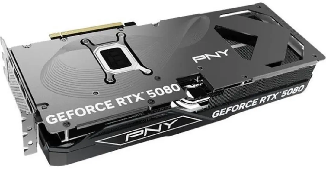 PNY NVIDIA GeForce RTX 5080 OC Videokaart 16GB GDDR7