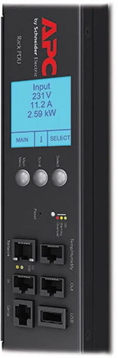 APC Switched Rack PDU AP8653 - 24 Stopcontacten 7680W - Zwart