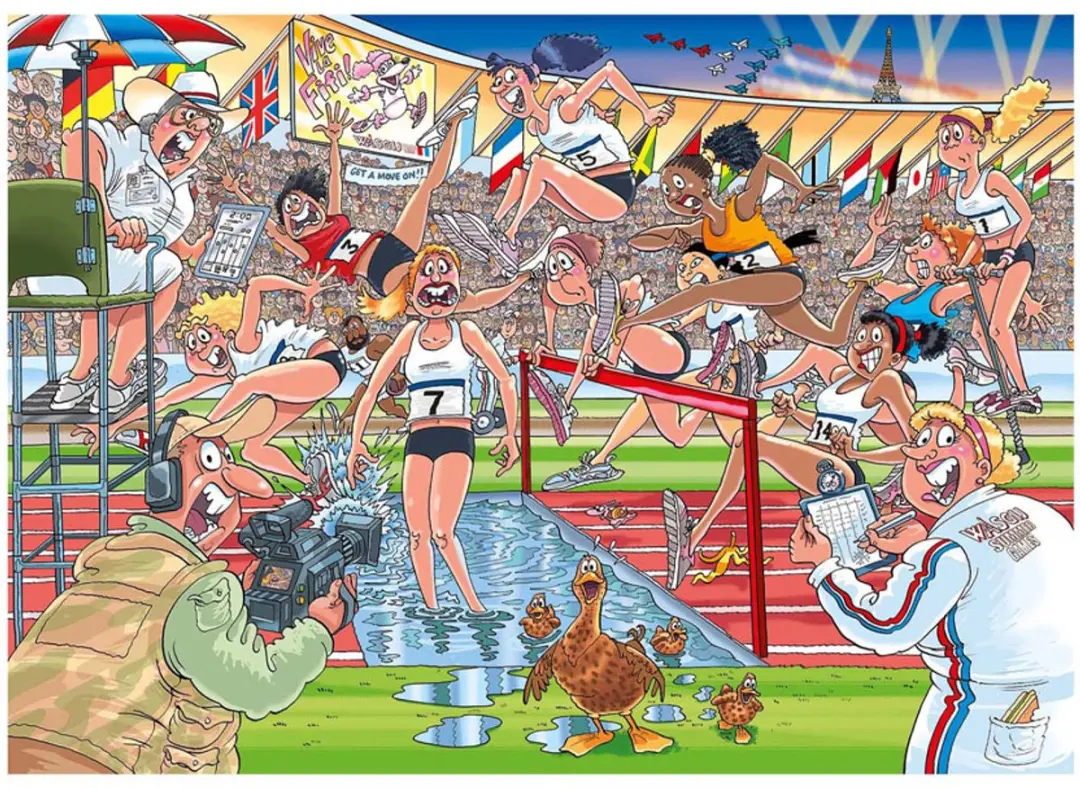 Jumbo Wasgij Original 44 Summer Games! Puzzel - 1000 Stukjes - Meerkleurig
