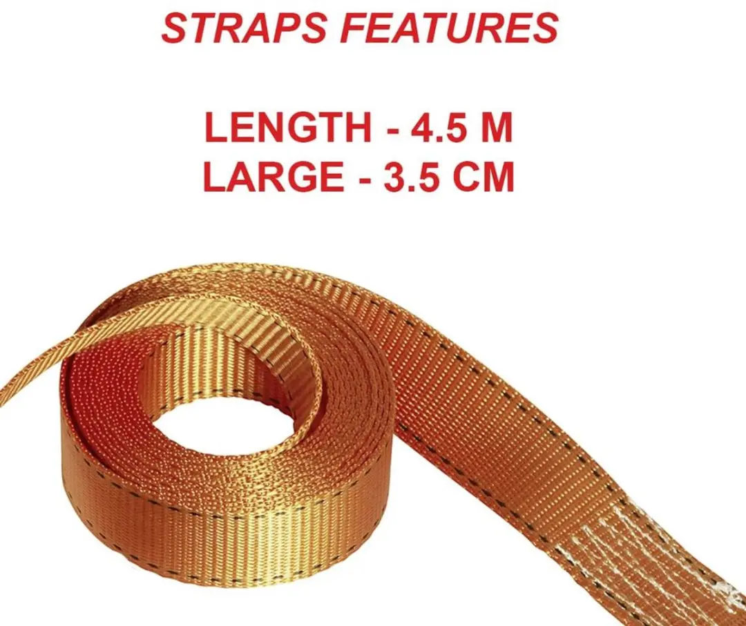 Master Lock Spanband 3211EURDAT 4.5m x 35mm - 600kg - Geel