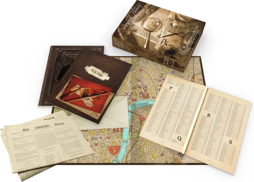 Sherlock Holmes Consulting Detective Bordspel