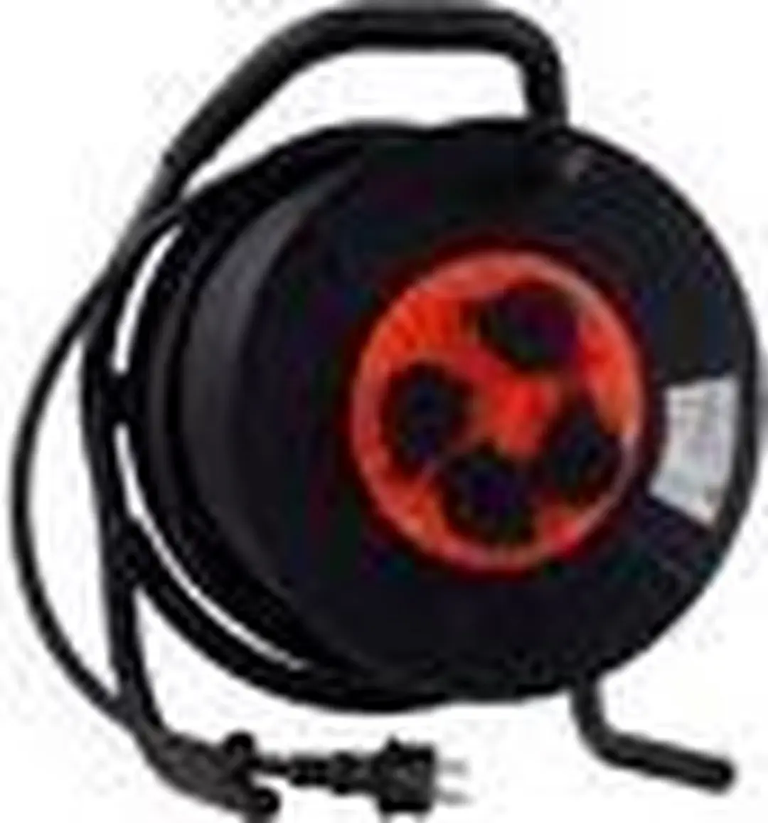 QwattPRO ER-300 Kabelhaspel 40m 3x2.5 - 3500W - 4 USB - Zwart
