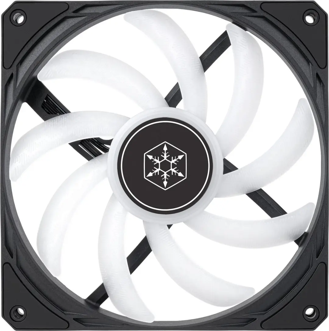 SilverStone Air Slimmer 140 ARGB - Zwart