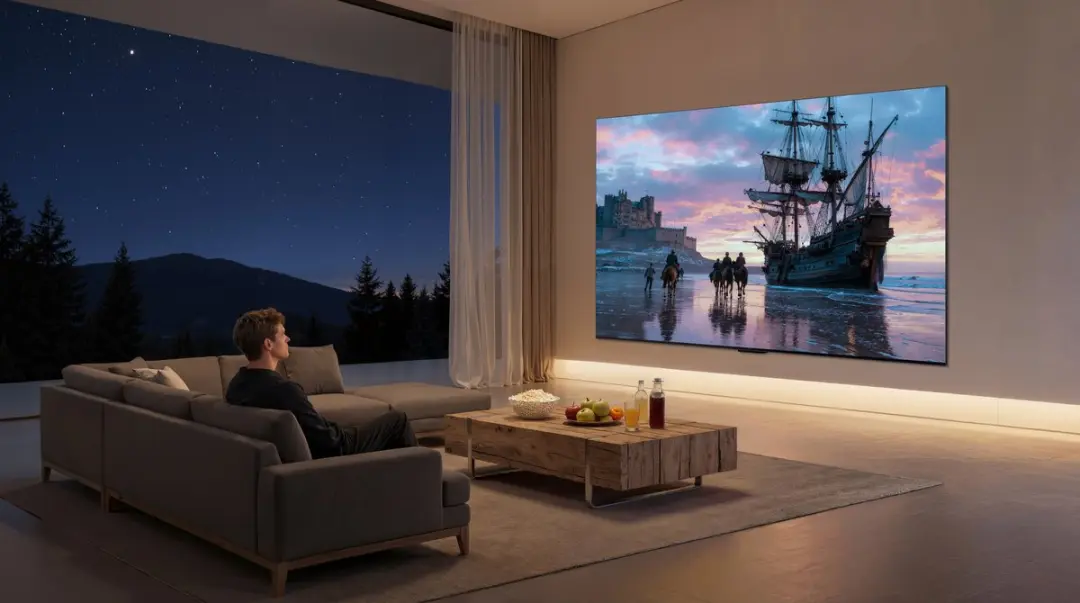 TCL 55MSQLED85L MSQLED 55" 4K Smart TV - Zwart