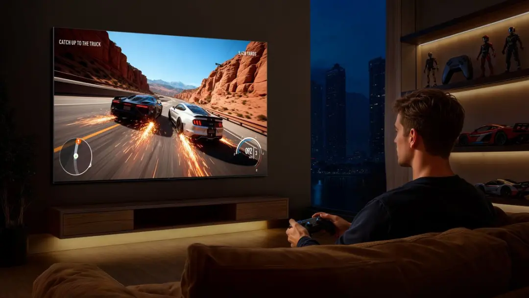TCL 55MSQLED85L MSQLED 55" 4K Smart TV - Zwart