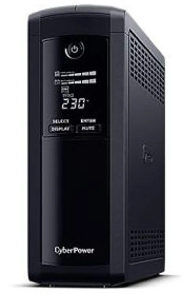 CyberPower VP1600ELCD UPS 1600VA - 5 Stopcontacten - Zwart