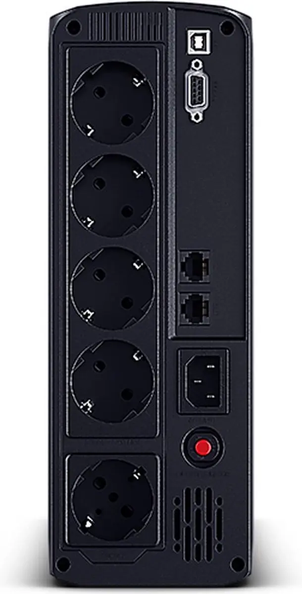 CyberPower VP1600ELCD UPS 1600VA - 5 Stopcontacten - Zwart