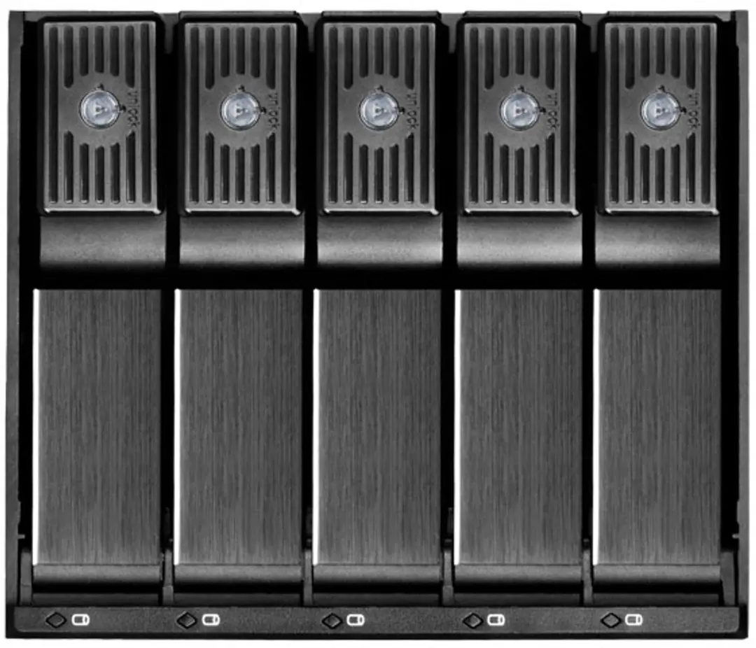 SilverStone SST-FS305-12G Disk Array - 5 Sloten - Zwart