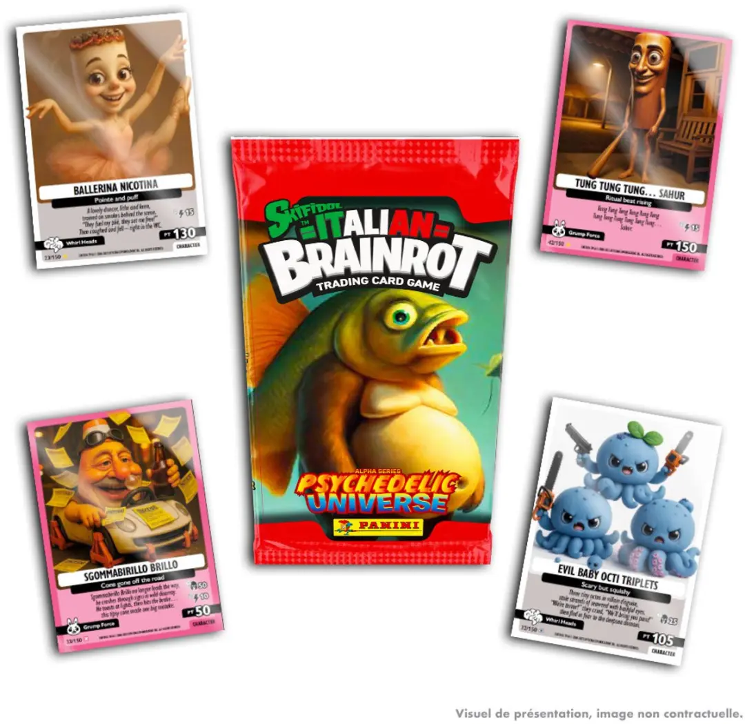 Italian Brainrot Kaartspel - 1 Speler - MPN 8051708030419