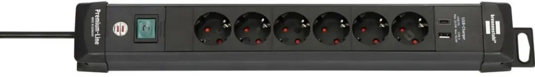 Brennenstuhl Premium-Line Stekkerdoos 6-voudig