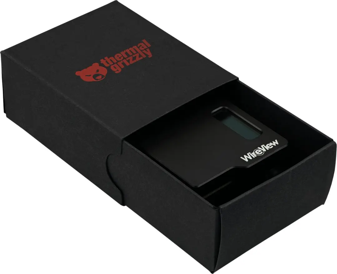 Thermal Grizzly WireView GPU TG-WV-P28N - OLED - Zwart