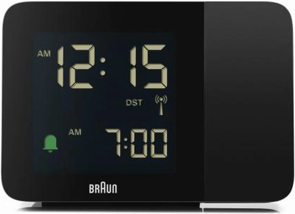 Braun BC15B-DCF Projectie Wekker - Zwart