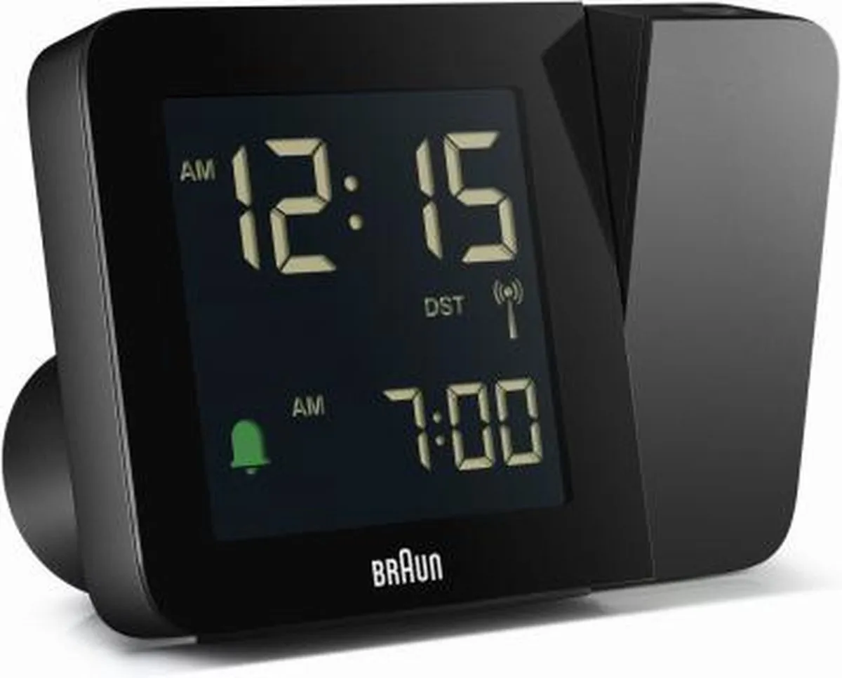 Braun BC15B-DCF Projectie Wekker - Zwart
