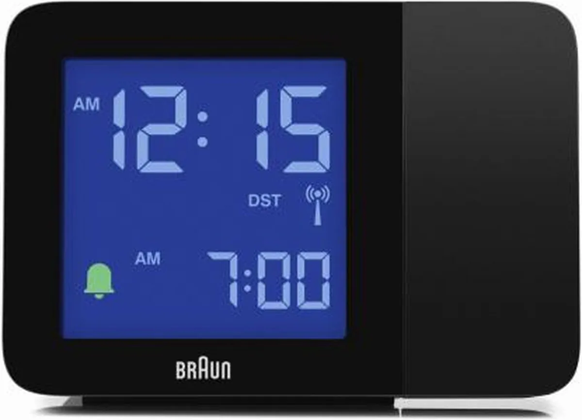 Braun BC15B-DCF Projectie Wekker - Zwart