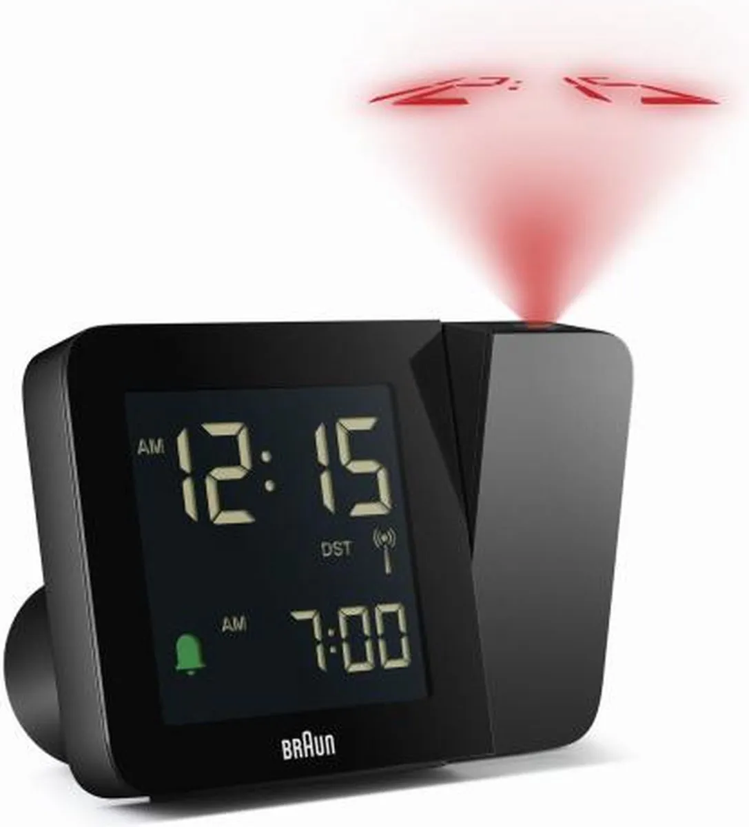 Braun BC15B-DCF Projectie Wekker - Zwart