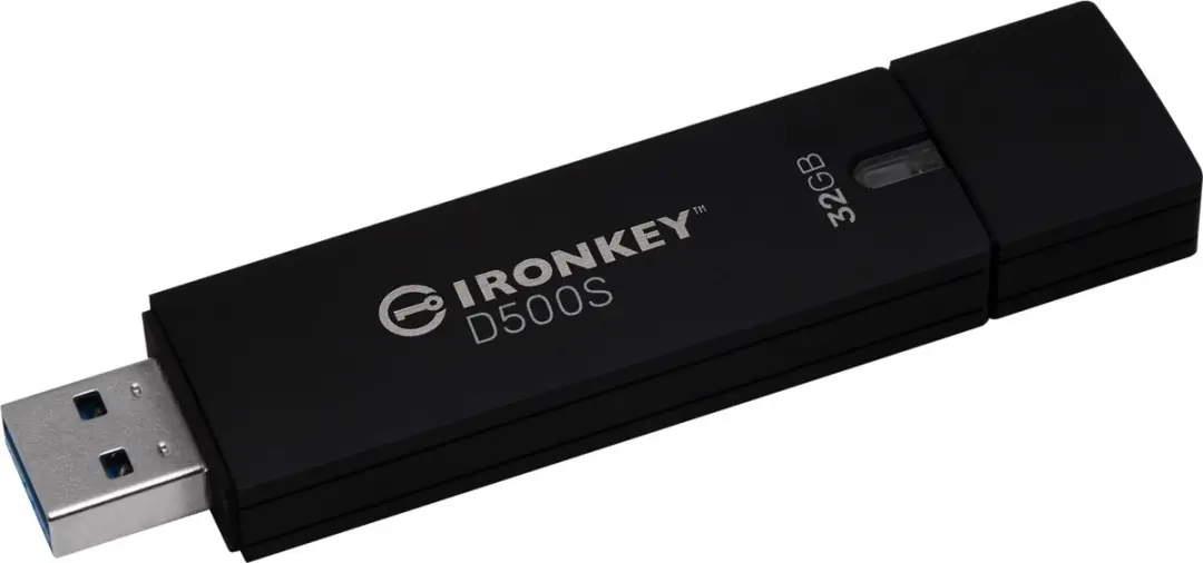 IronKey D500S 32GB USB-stick - Zwart