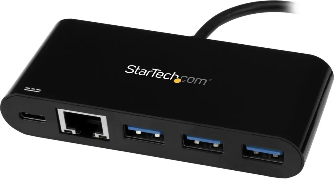 Startech HB30C3AGEPD USB Hub 5 Poorten - Zwart