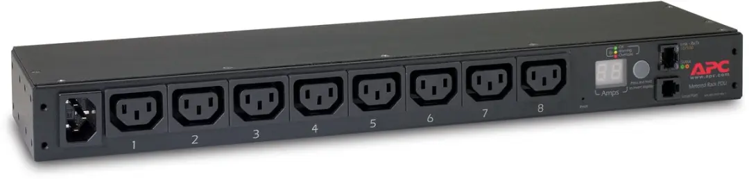 APC AP7820B Energiedistributie 8 Stopcontacten - 2300W - Zwart