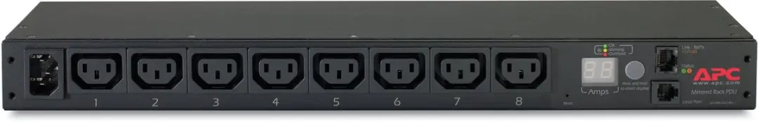 APC AP7820B Energiedistributie 8 Stopcontacten - 2300W - Zwart