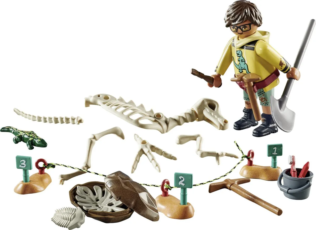 Playmobil Dinos Opgravingsplaats 71527 - Multicolor