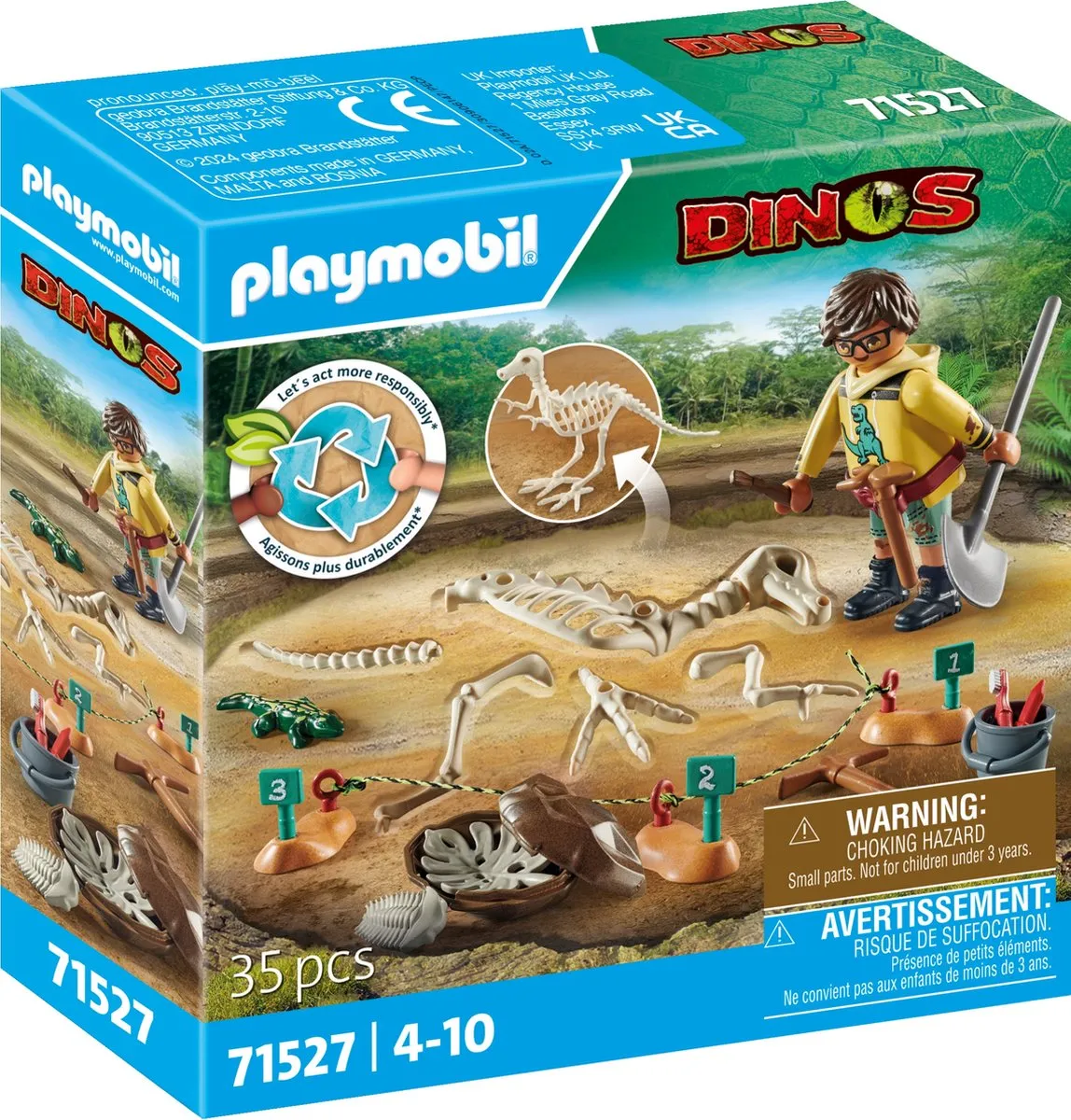 Playmobil Dinos Opgravingsplaats 71527