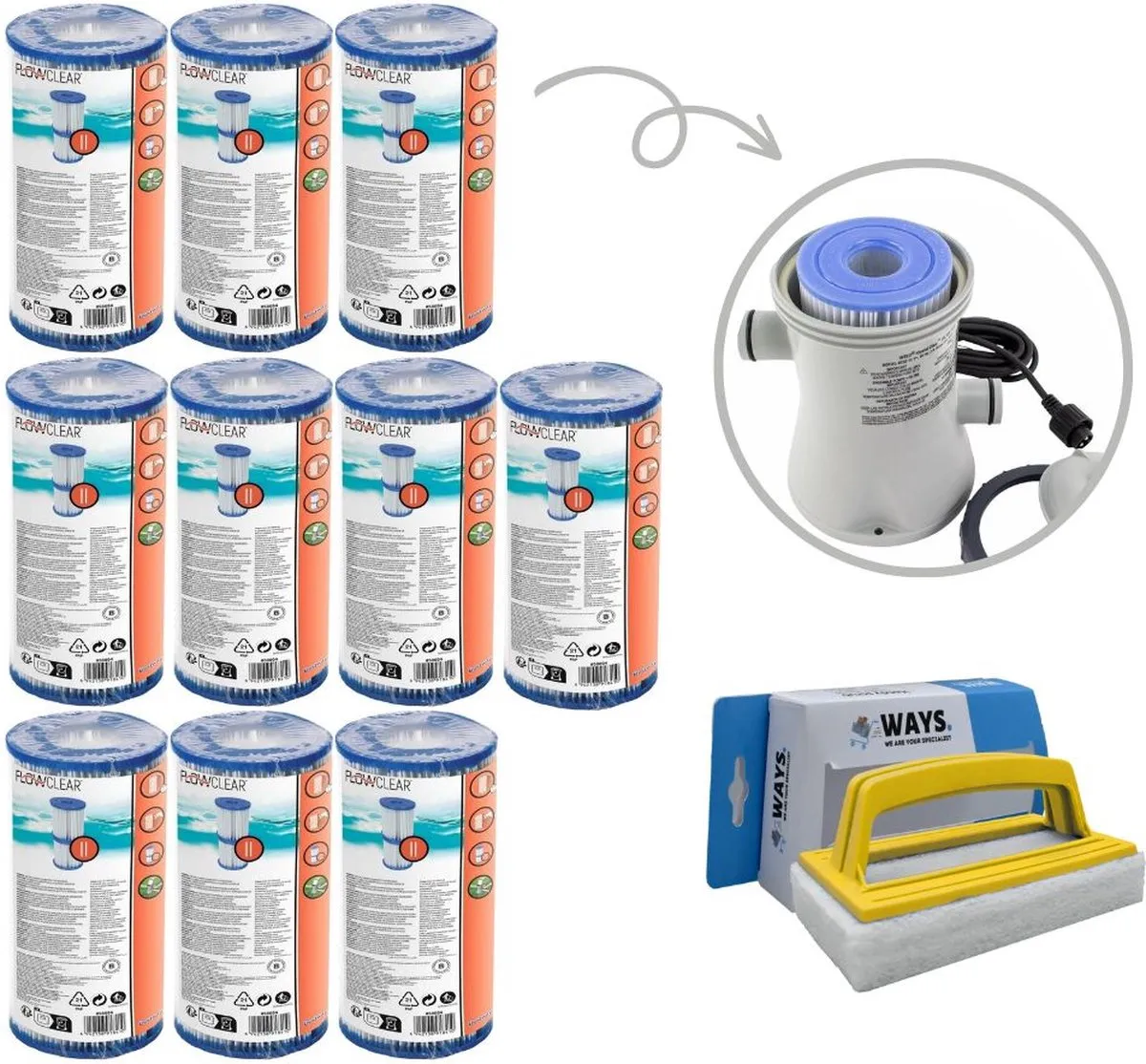 Bestway Type II Filters GKD