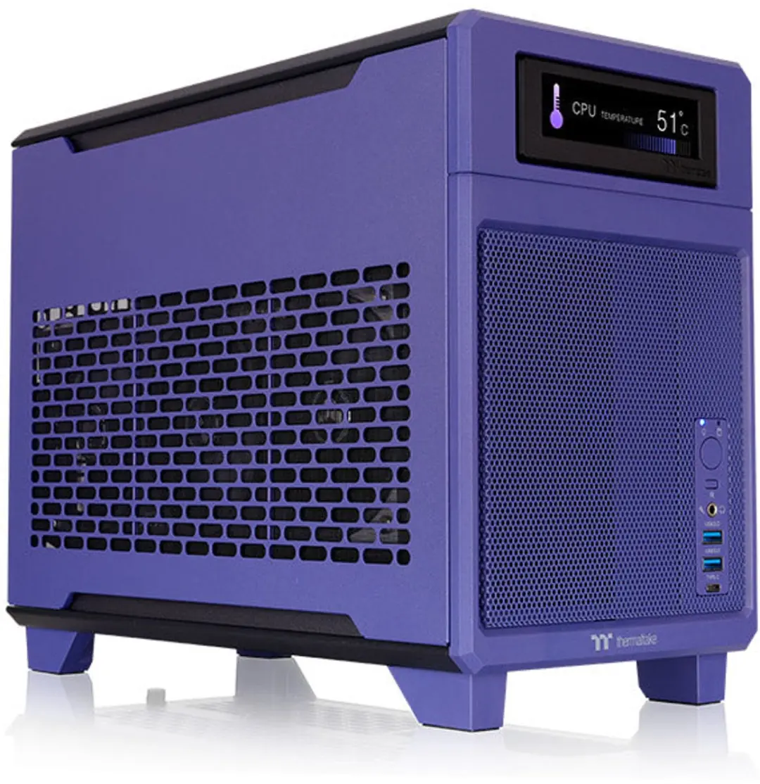 Thermaltake TR100 Mini Tower Violet