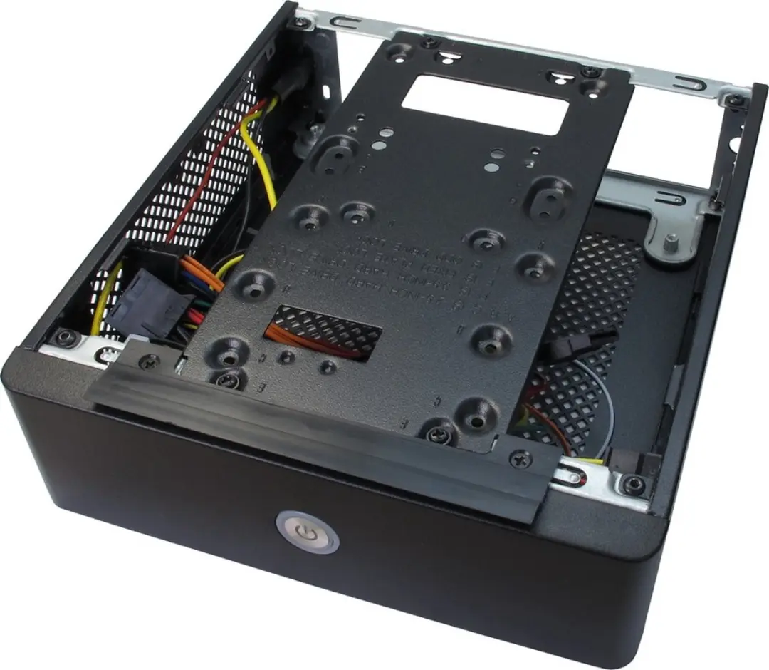 INTER-TECH ITX-601 Desktop Behuizing 60W - Zwart