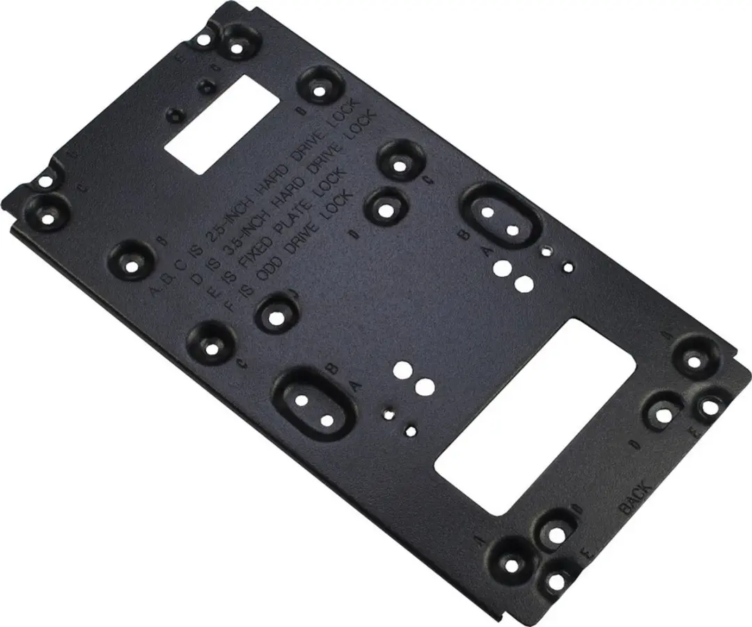 INTER-TECH ITX-601 Desktop Behuizing 60W - Zwart