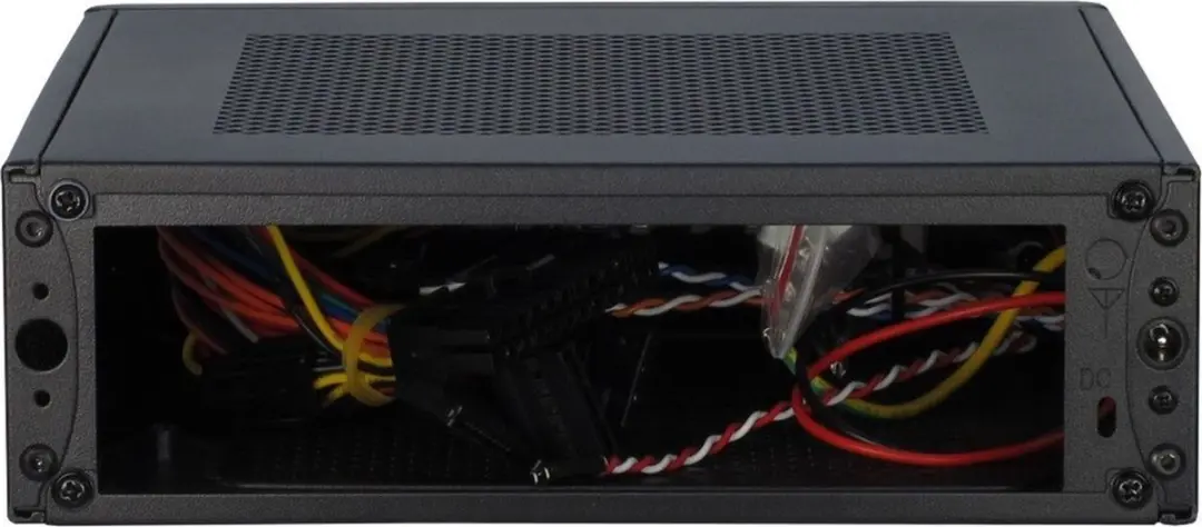 INTER-TECH ITX-601 Desktop Behuizing 60W - Zwart