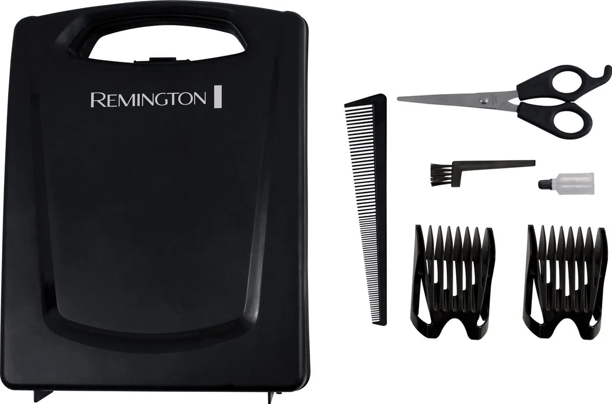 Remington HC335 Tondeuse - 2 Opzetkammen - Zwart/Blauw
