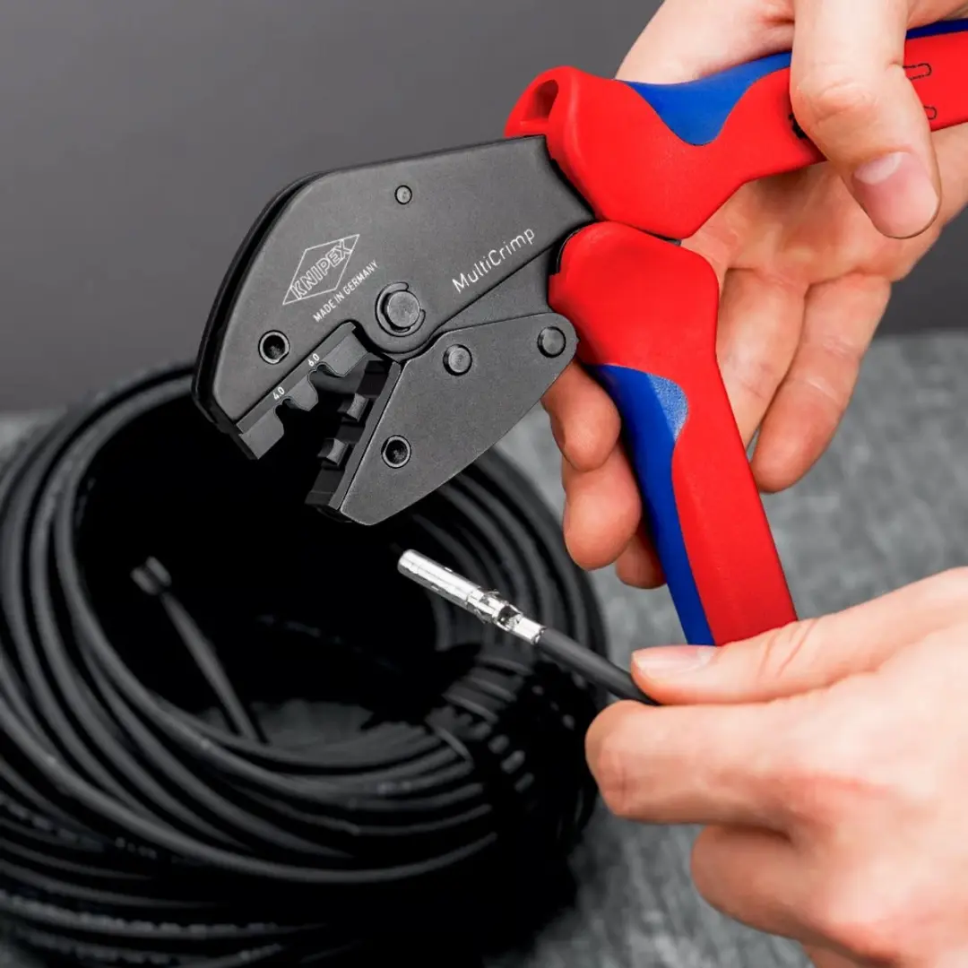 Knipex MultiCrimp Krimptang 97 33 03 - Wit