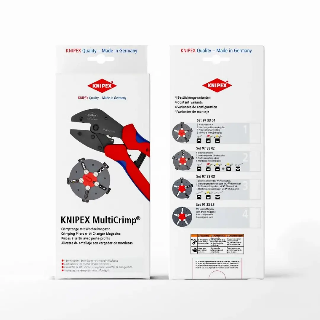 Knipex MultiCrimp Krimptang 97 33 03