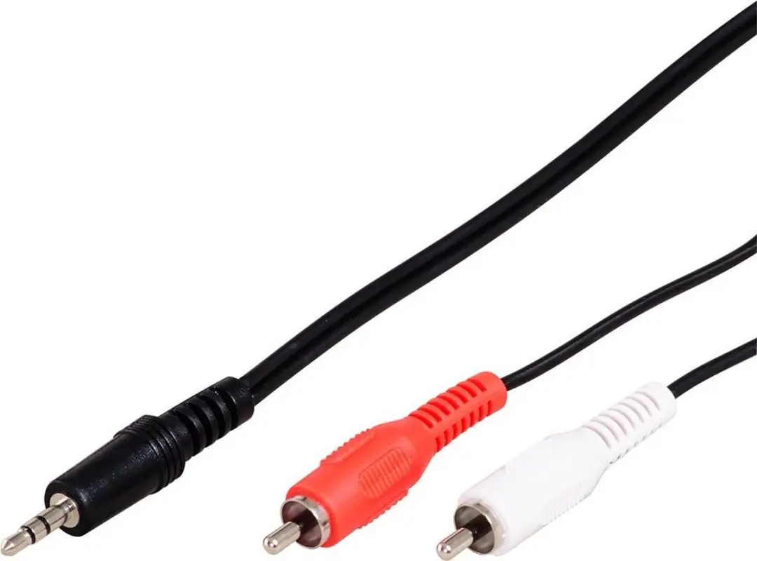 Kabel 3,5mm naar 2x Cinch 1,5m