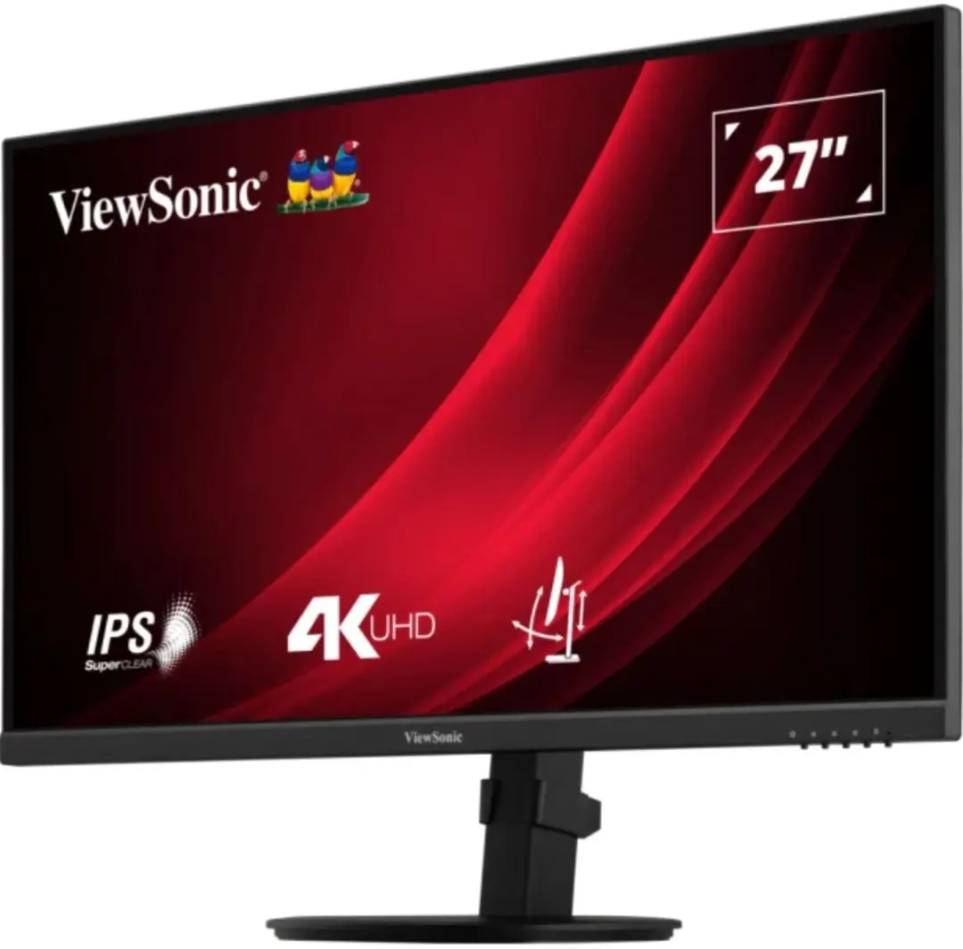 ViewSonic VG2708-4K Gaming Monitor 27" 4K - Zwart - afbeelding 6 van 6