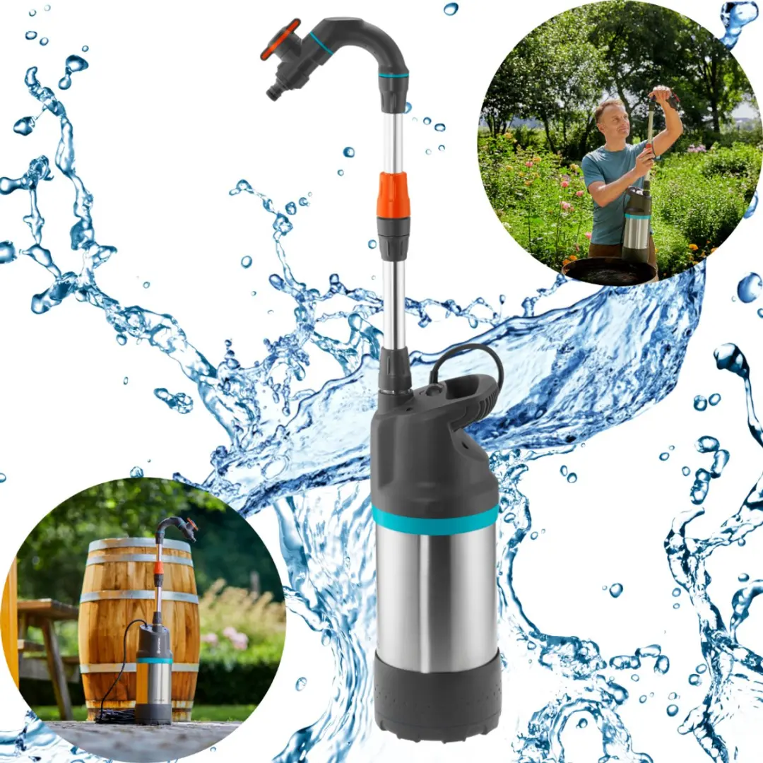 Gardena Regentonpomp 4700/2 Inox Automatic - 4700 l/h