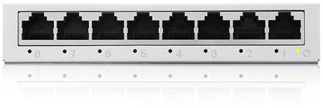 Zyxel GS-108BV5-EU0101F Unmanaged Switch - 8x Gigabit Ethernet