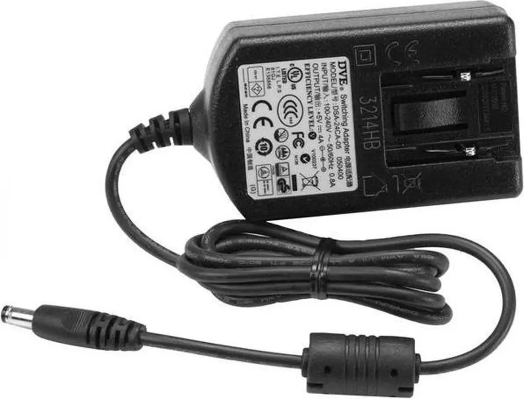 Startech SVA5M4NEUA Voedingsadapter 5V 4A - Zwart