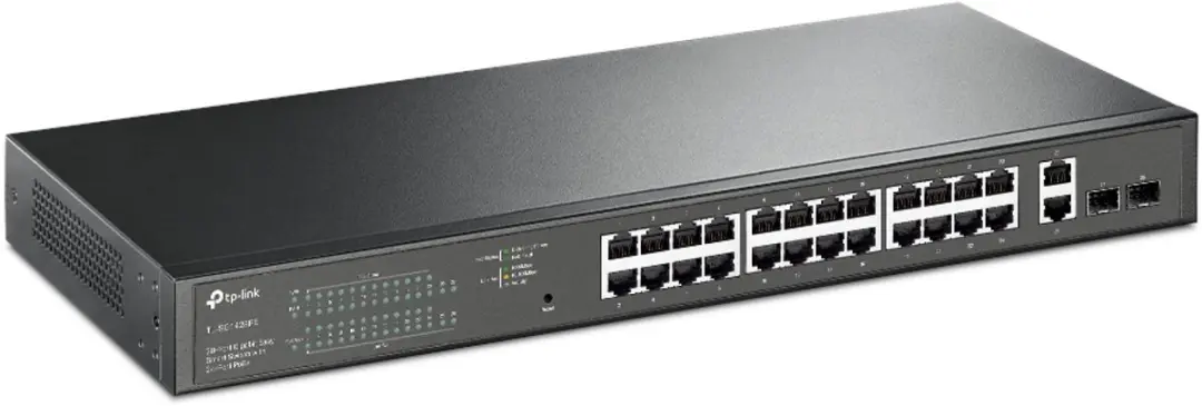 TP-Link TL-SG1428PE 28-poorts Managed Switch - 24x PoE - Wit