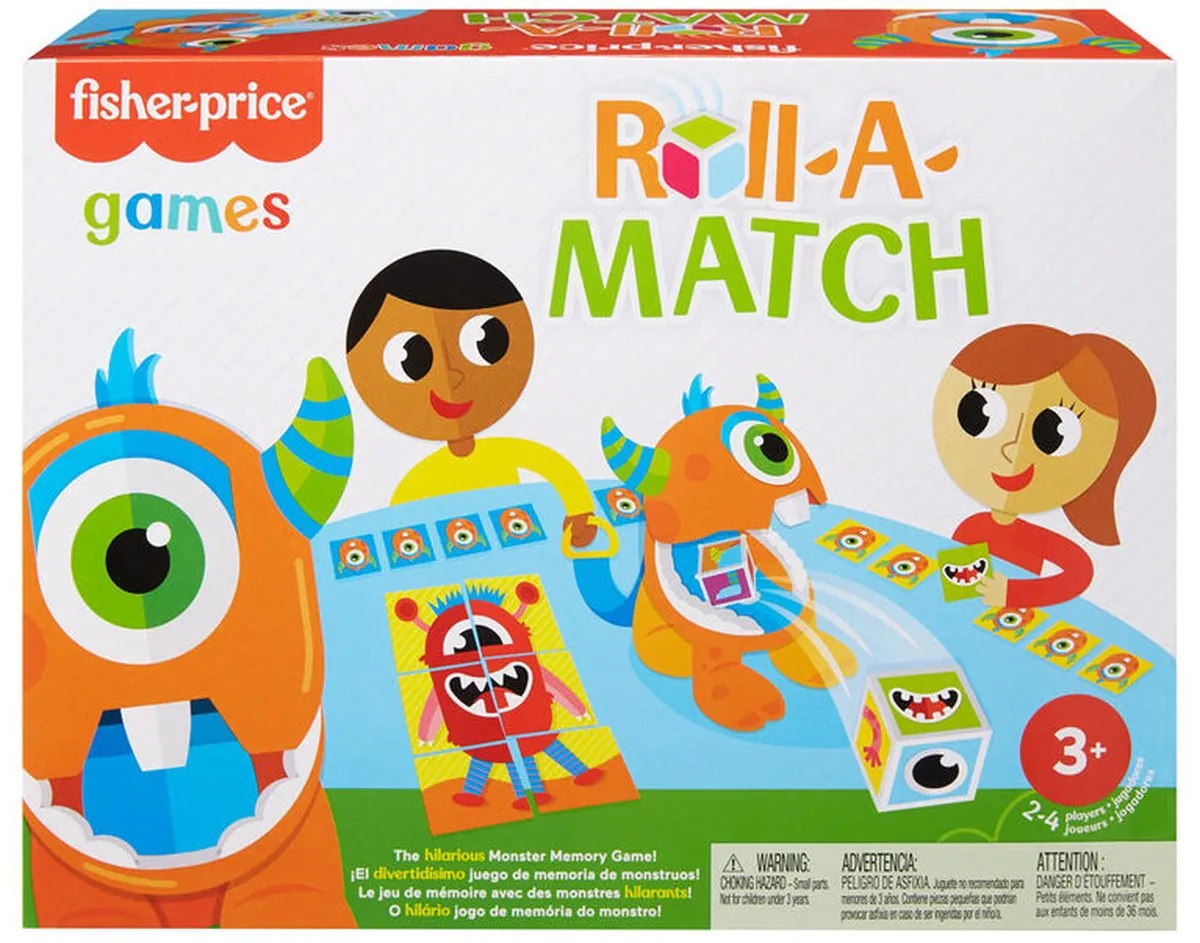 Fisher Price Roll-a-Match - Kleurrijk