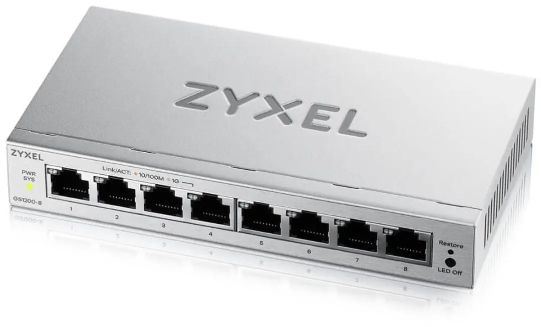 Zyxel GS1200-8V3 Managed Switch